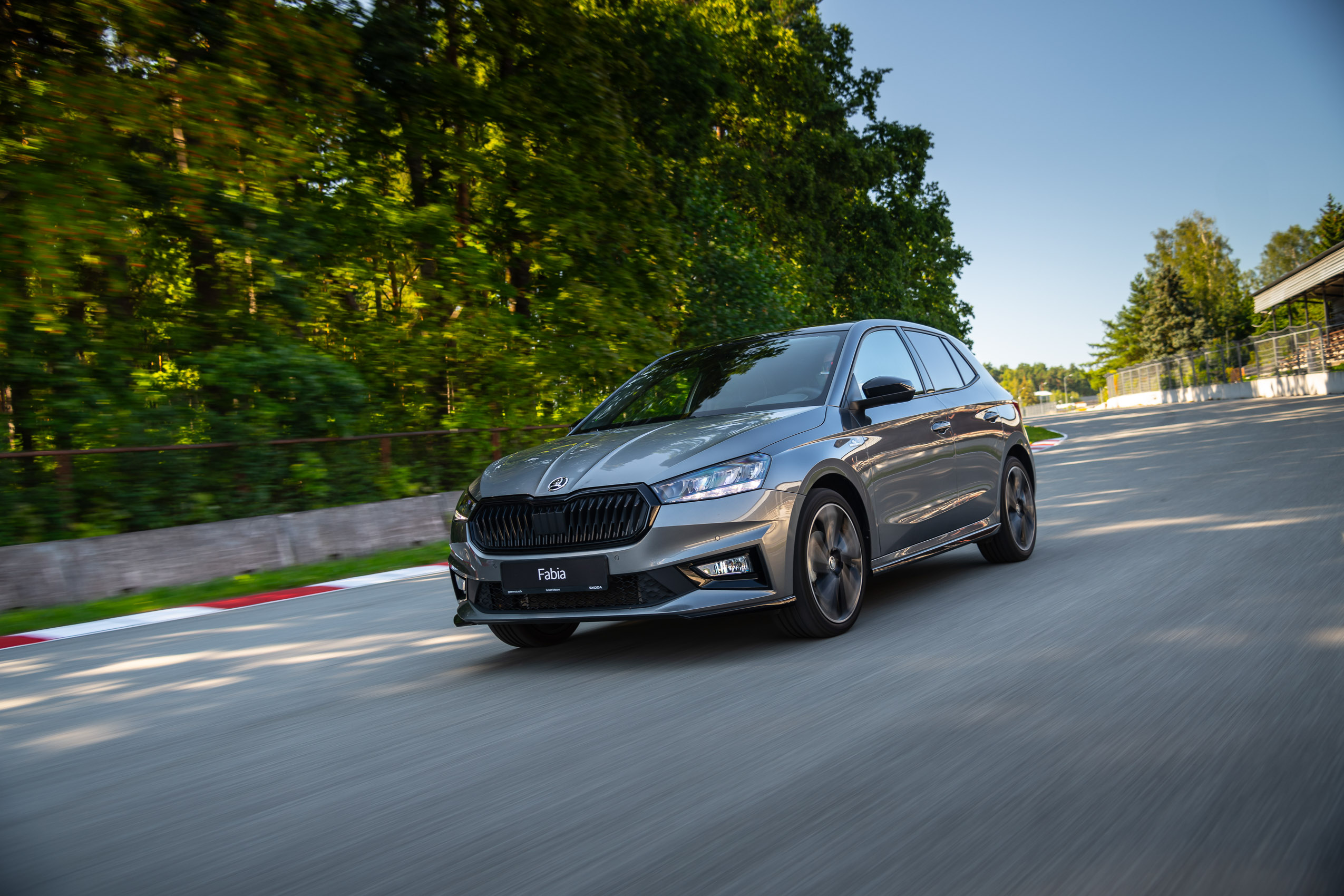 Fabia a Kamiq Monte Carlo na okruhu v Rize