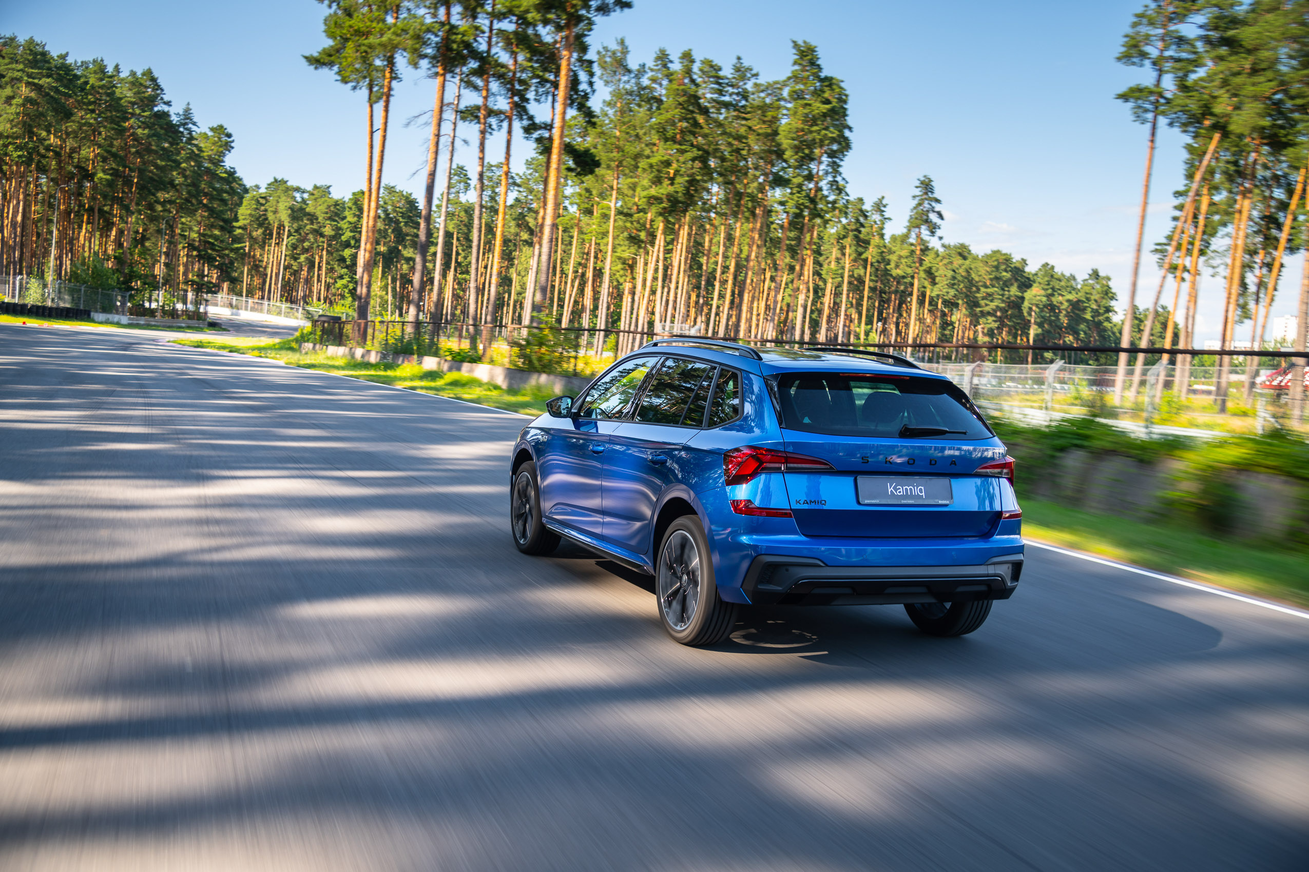 Fabia a Kamiq Monte Carlo na okruhu v Rize